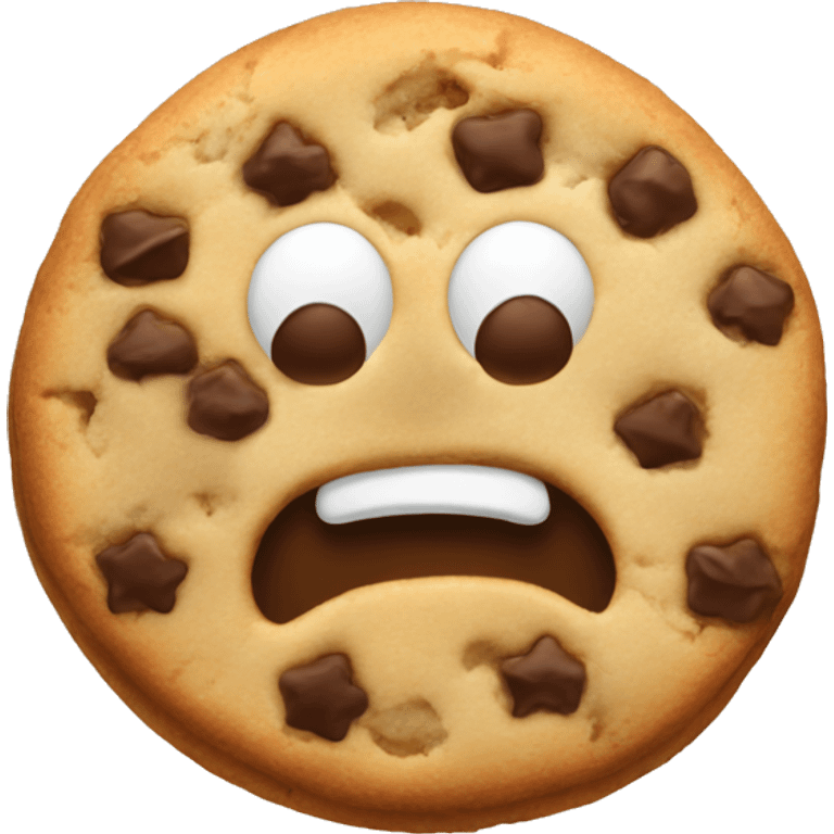 Cookie man  emoji