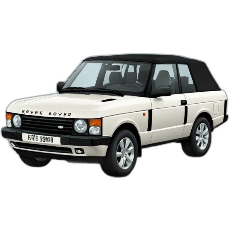 Range Rover convertable emoji