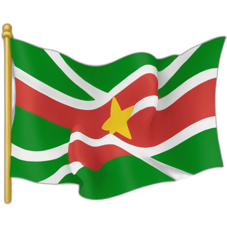 flag or suriname emoji