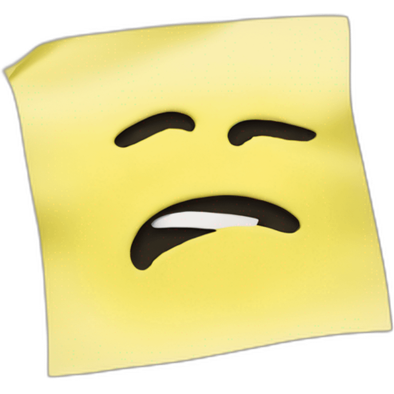 Post-It note emoji