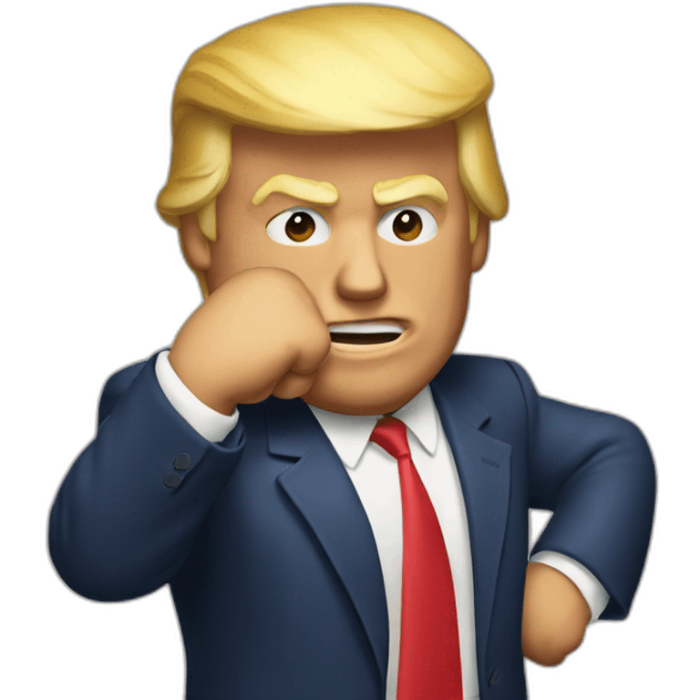 Donald-Trump-Flexing emoji