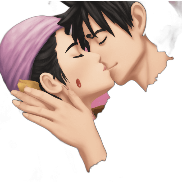 dua lipa kiss Luffy emoji