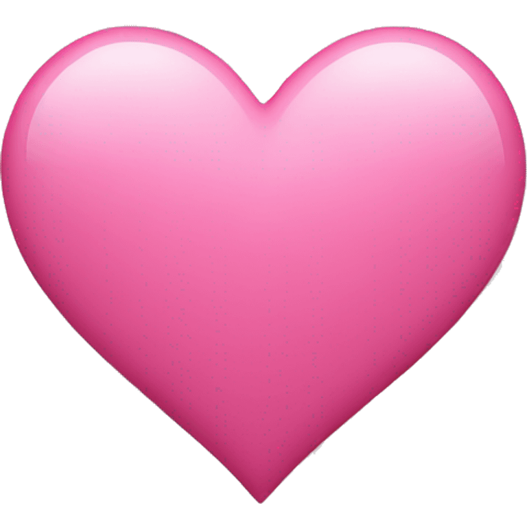 Pink heart emoji