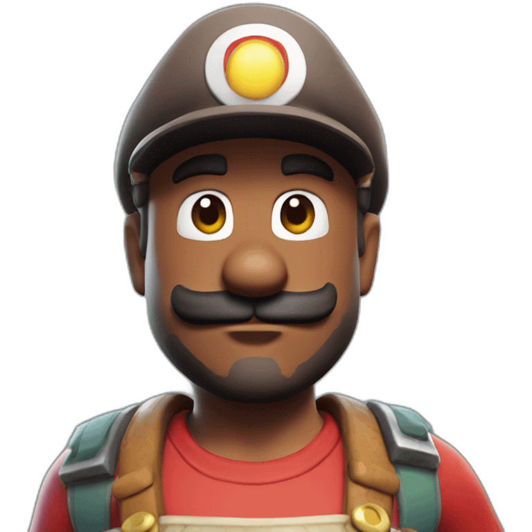 Fortnite Mario emoji