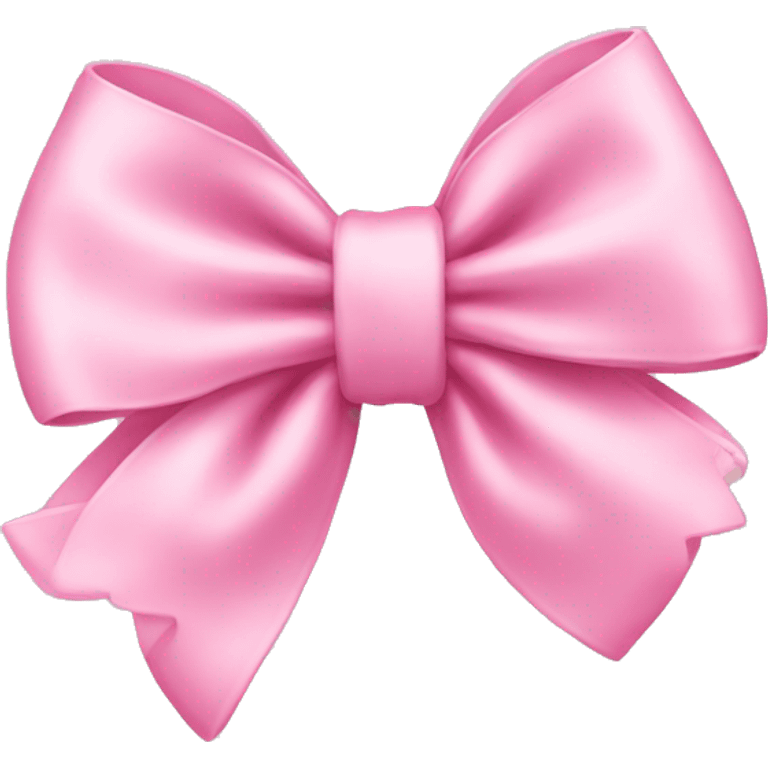 Baby pink bow  emoji