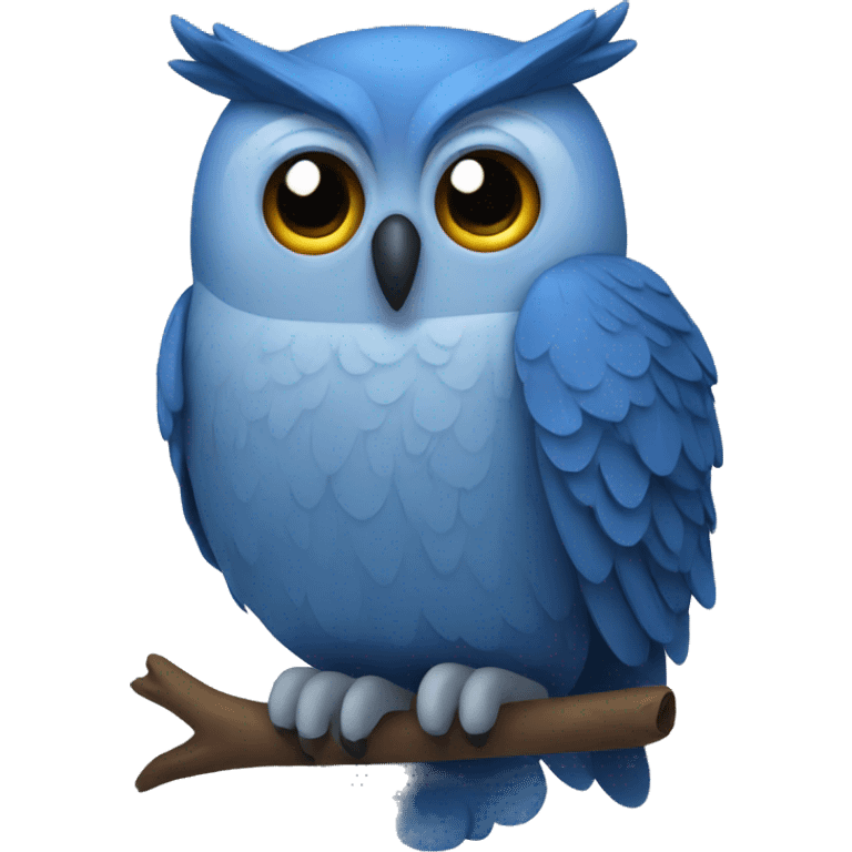 blue owl emoji