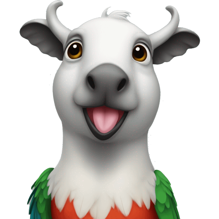 moo deng parrot emoji