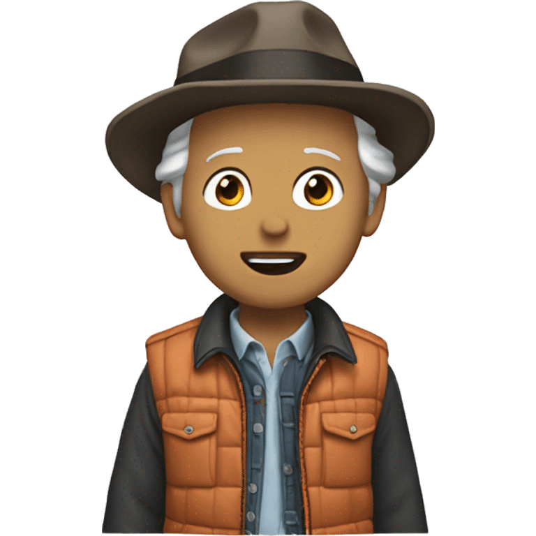 Back to The future emoji