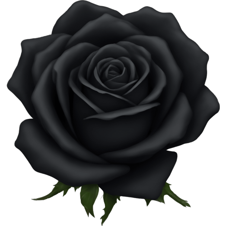 black rose emoji