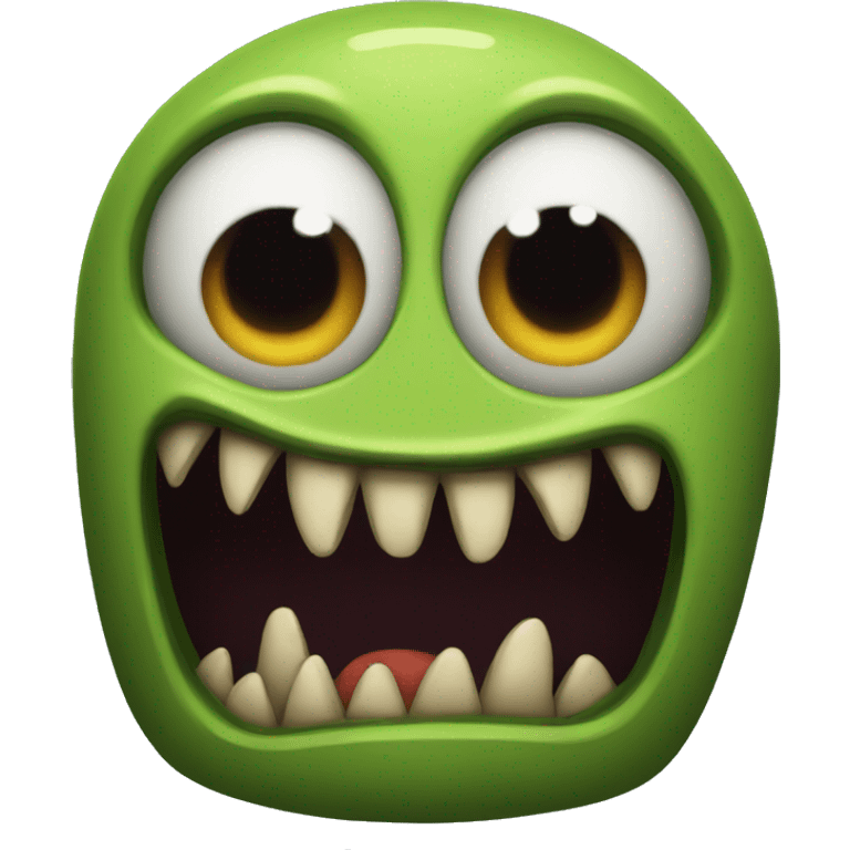 Scary Sinister Monster emoji