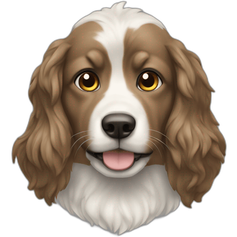 マウスで画像をクリックする犬 emoji