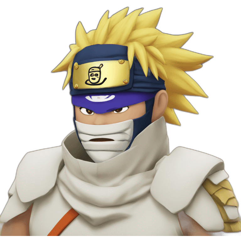 Naruto with king emoji