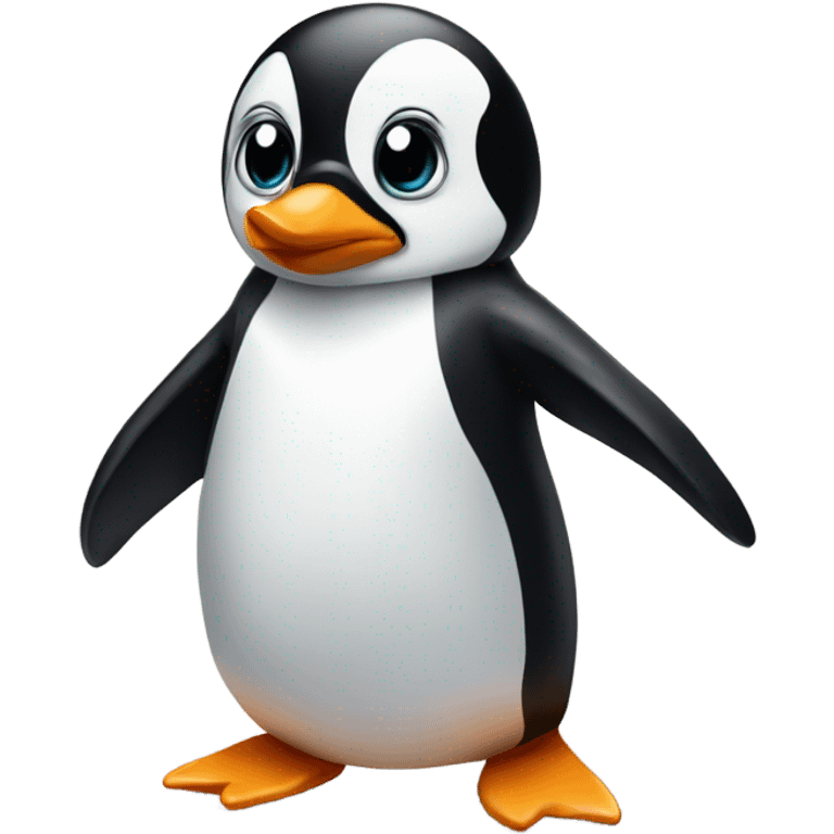 penguin in bikini emoji