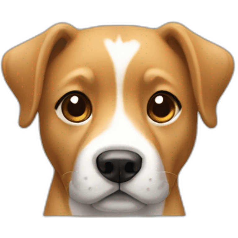 un chien qui fait des pompes a la salle de sport emoji