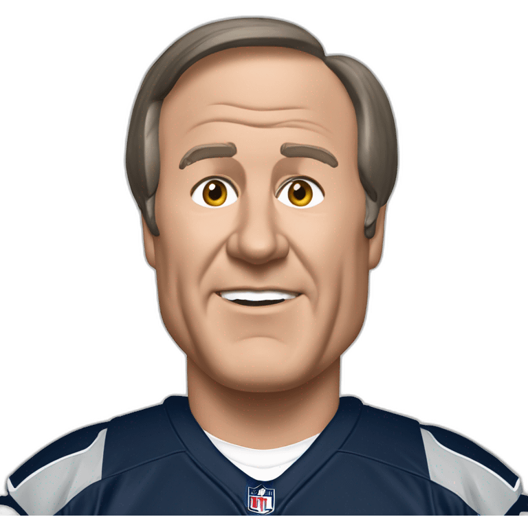 bill belichick, new england patriots emoji