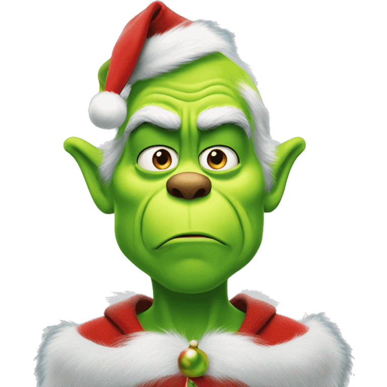 henry cavill as grinch emoji