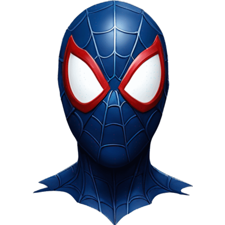 Spider man 2099 head emoji  emoji