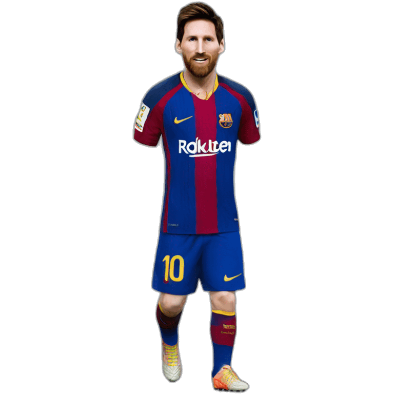 Messi avec renaldo emoji