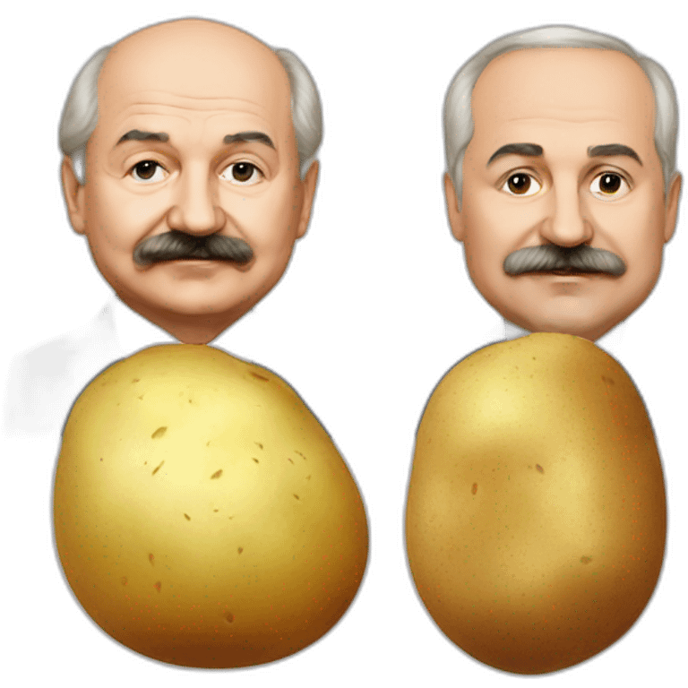 Lukashenko and Potato emoji