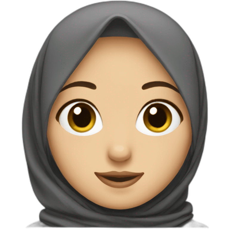 Hijab girl emoji