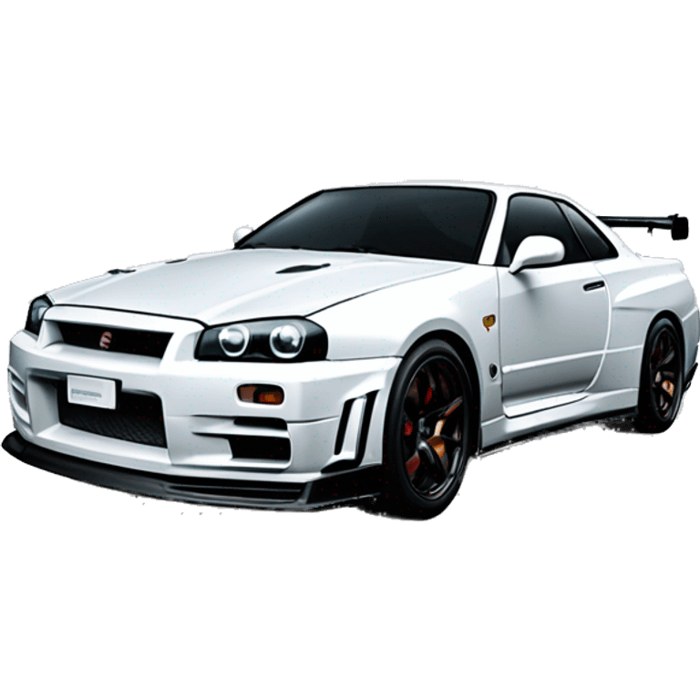 nissan gtr r34 emoji