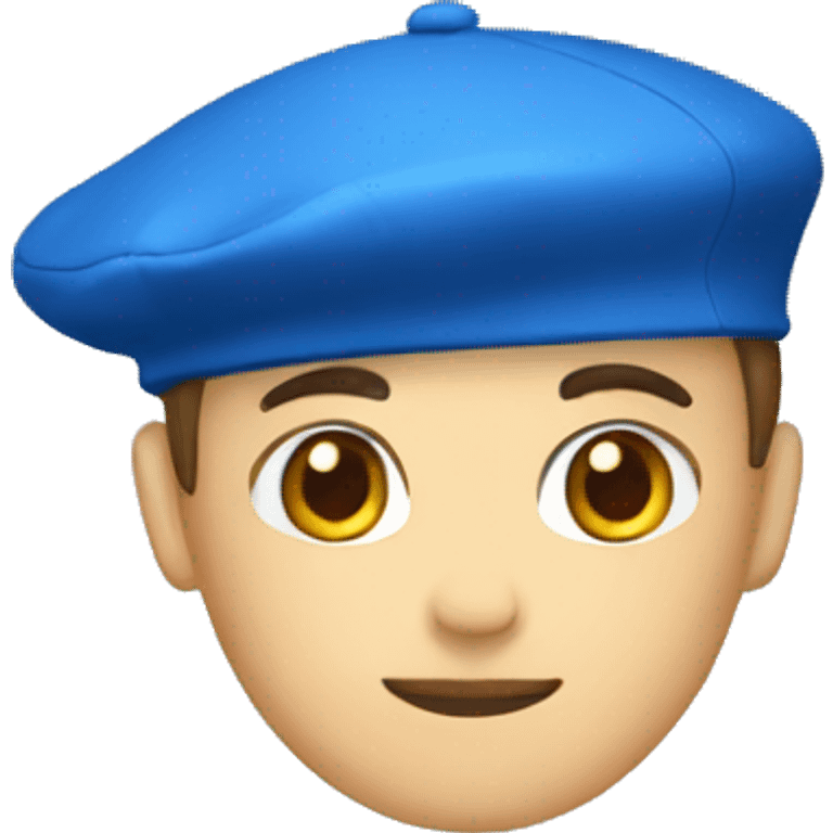 beret blue emoji