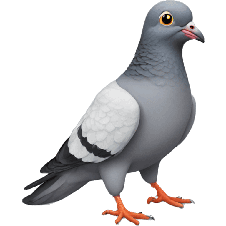 pigeon without eyes emoji