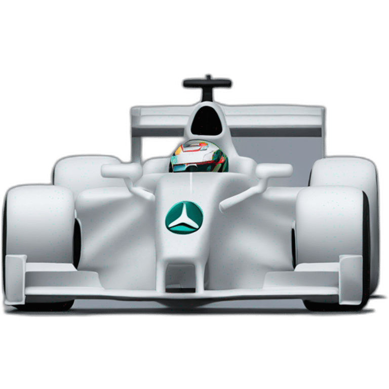 Mercedes F1 car emoji