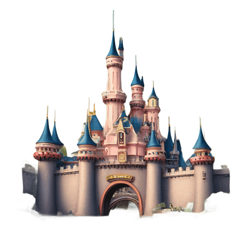 Disneyland Shanghai castle emoji