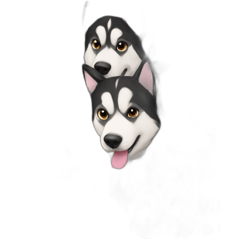 16 huskies emoji