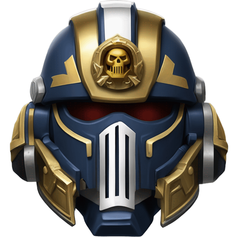 Warhammer 40K Space Marine 2 Captain Titus Helmet emoji