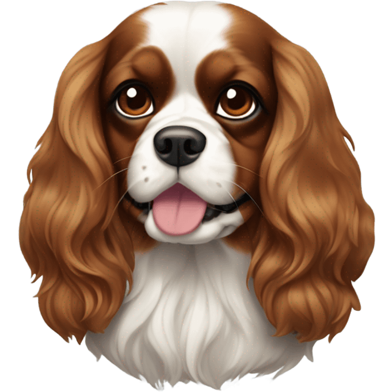 King Charles spaniel emoji