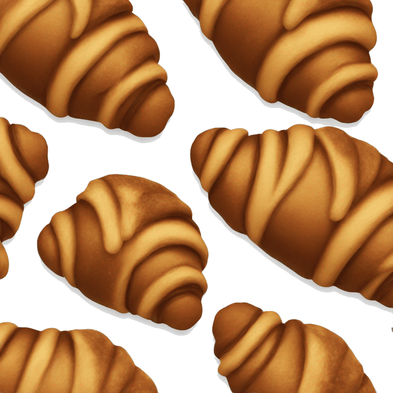 Chocolate croissant  emoji