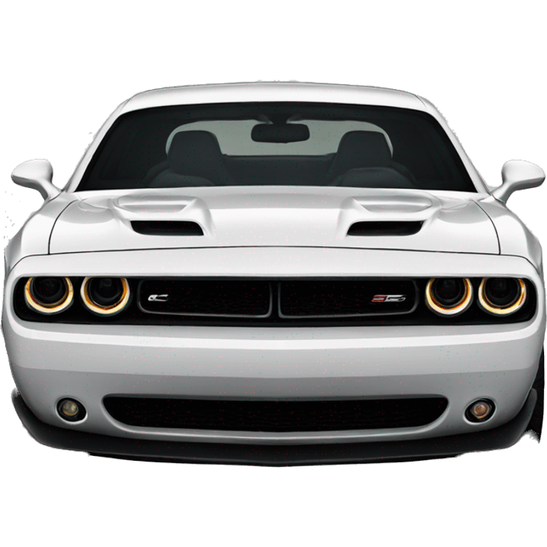 Dodge challenger logo emoji