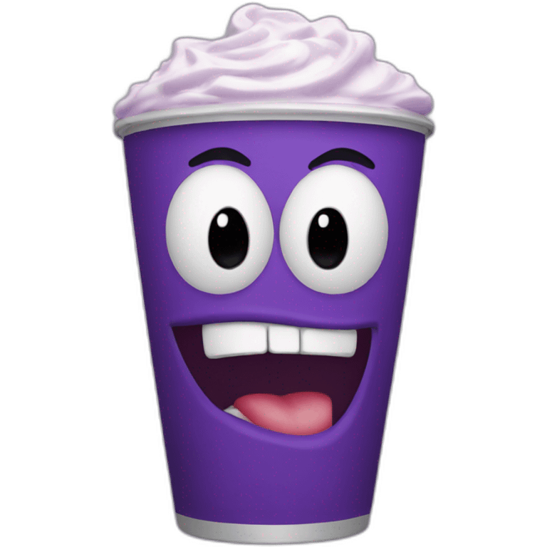 Grimace shake emoji