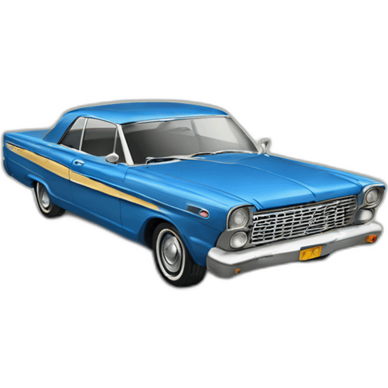 ford fairlane film characted emoji