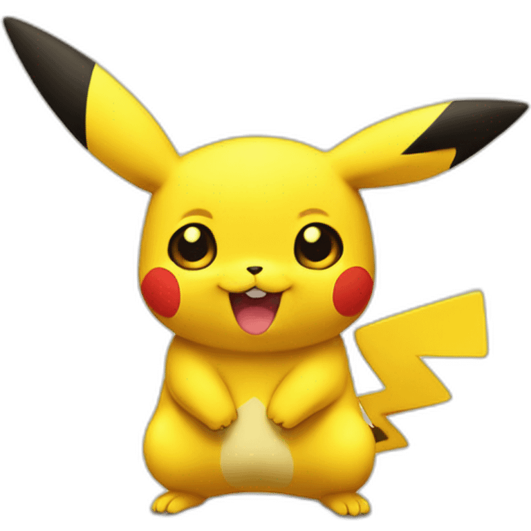 Picachu sin fondo emoji