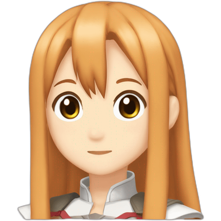 Asuna from sword art online emoji