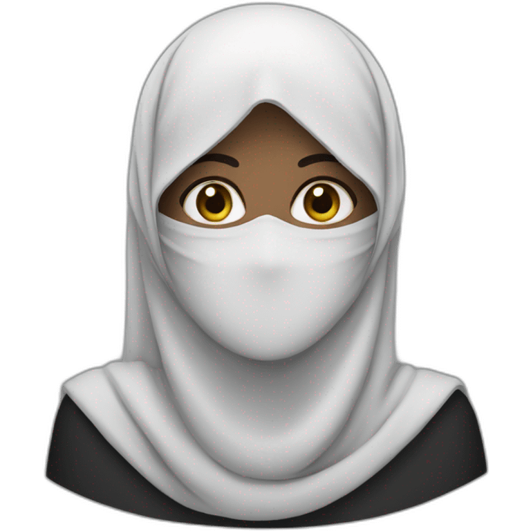 niqabi women emoji