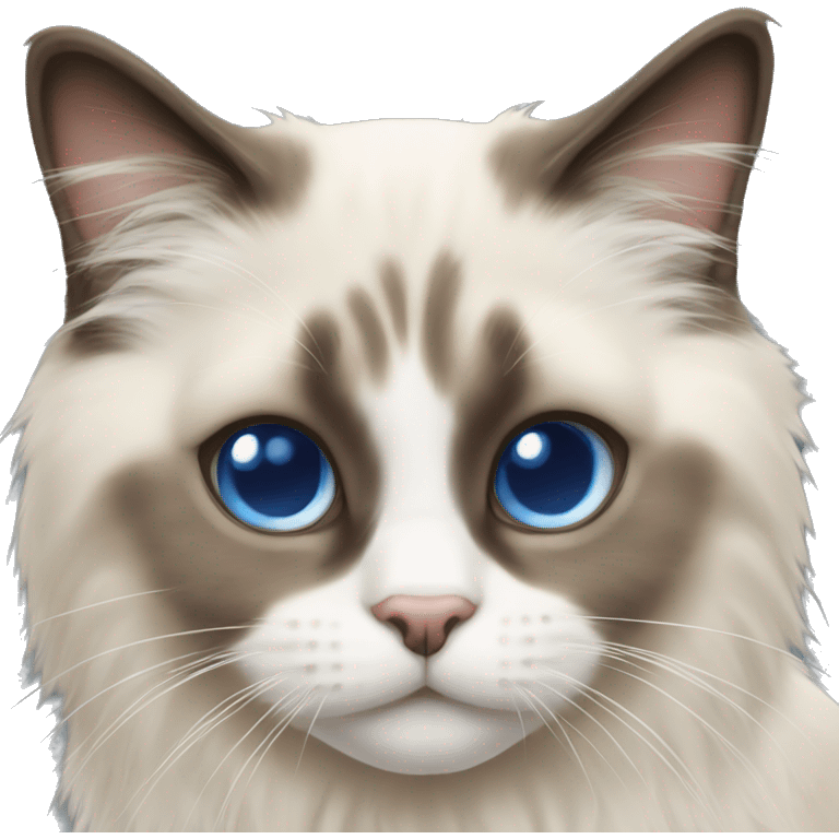 Ragdoll cat emoji