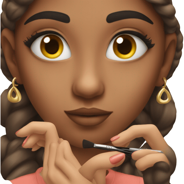 girl makeup emoji