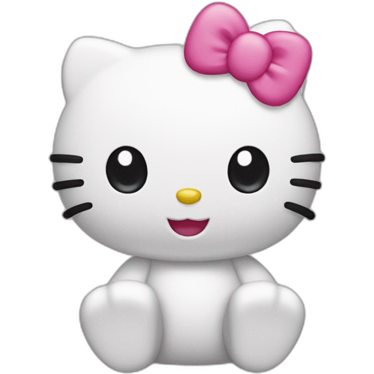 Hello kitty emoji