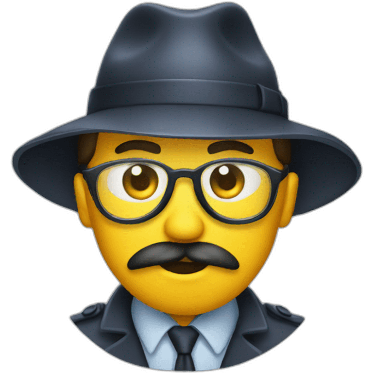 detective de bacterias emoji