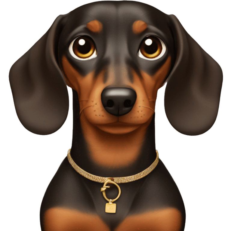 dachshund Fendi emoji