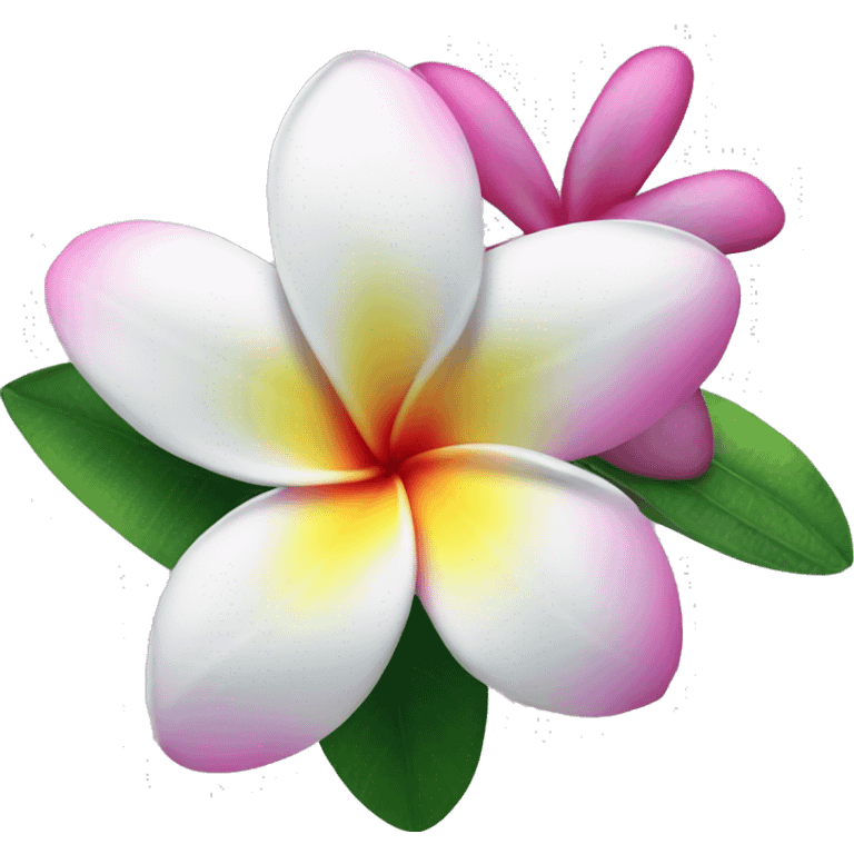 Plumeria  emoji