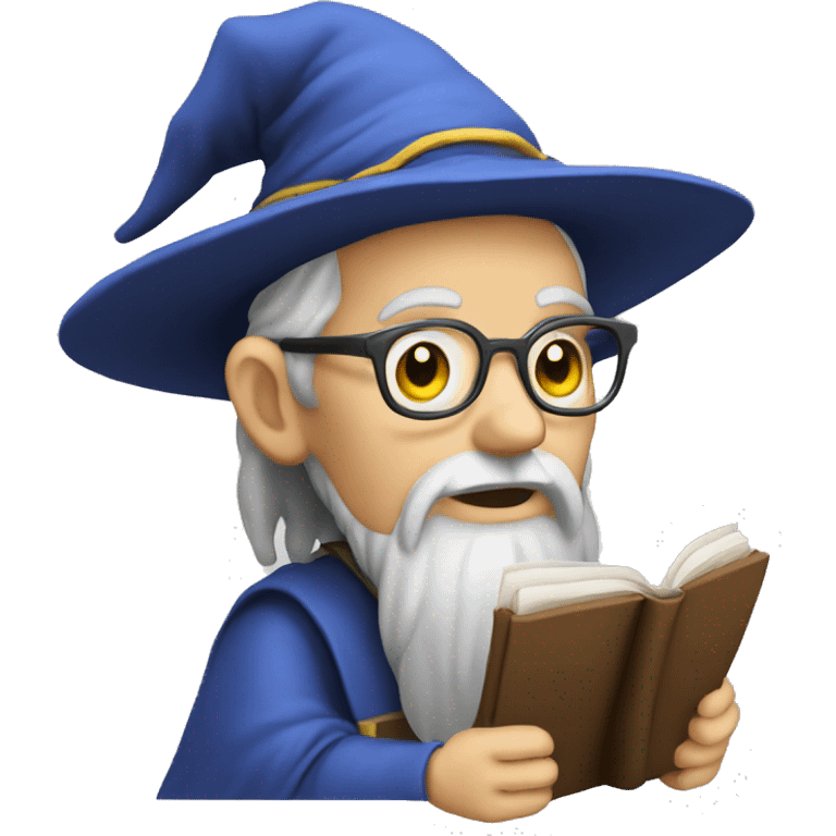 wizard typing emoji