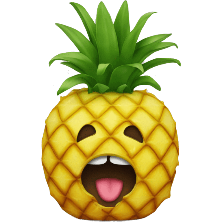 pineapple upside down emoji