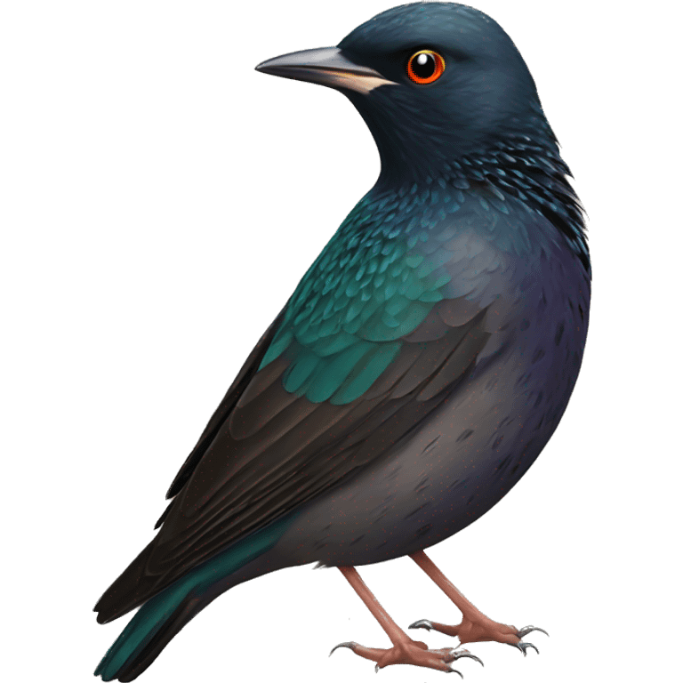 European starling emoji