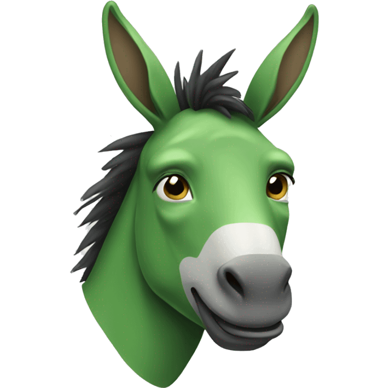 green donkey emoji