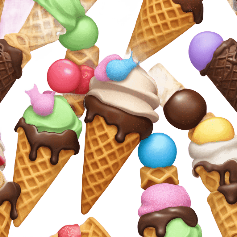 Ice cream  emoji